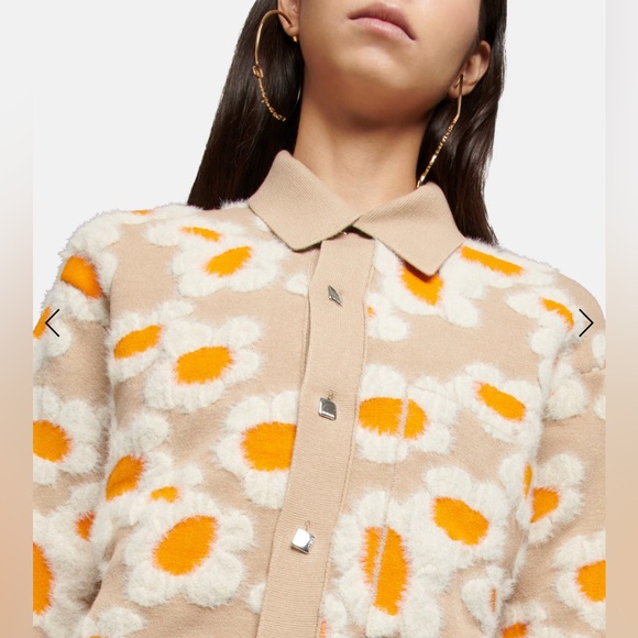 Jacquemus Jackets & Blazers - BNWT Jacquemus Le Chemise Neve Fleurs Heavyweight Cardigan Unisex Large $950